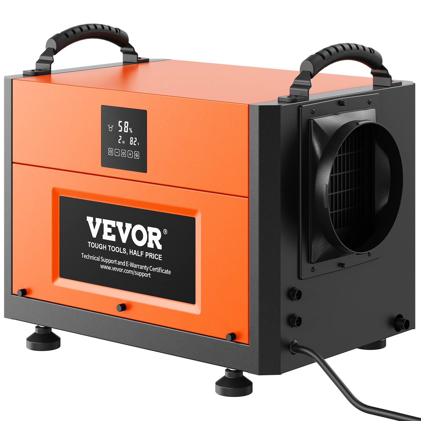 58% 2g, 58 +  
VEVOR TOUGH TOOLS, HALF PRICE  
Technical Support and E-Warranty Certificate  
www.vevor.com/support
