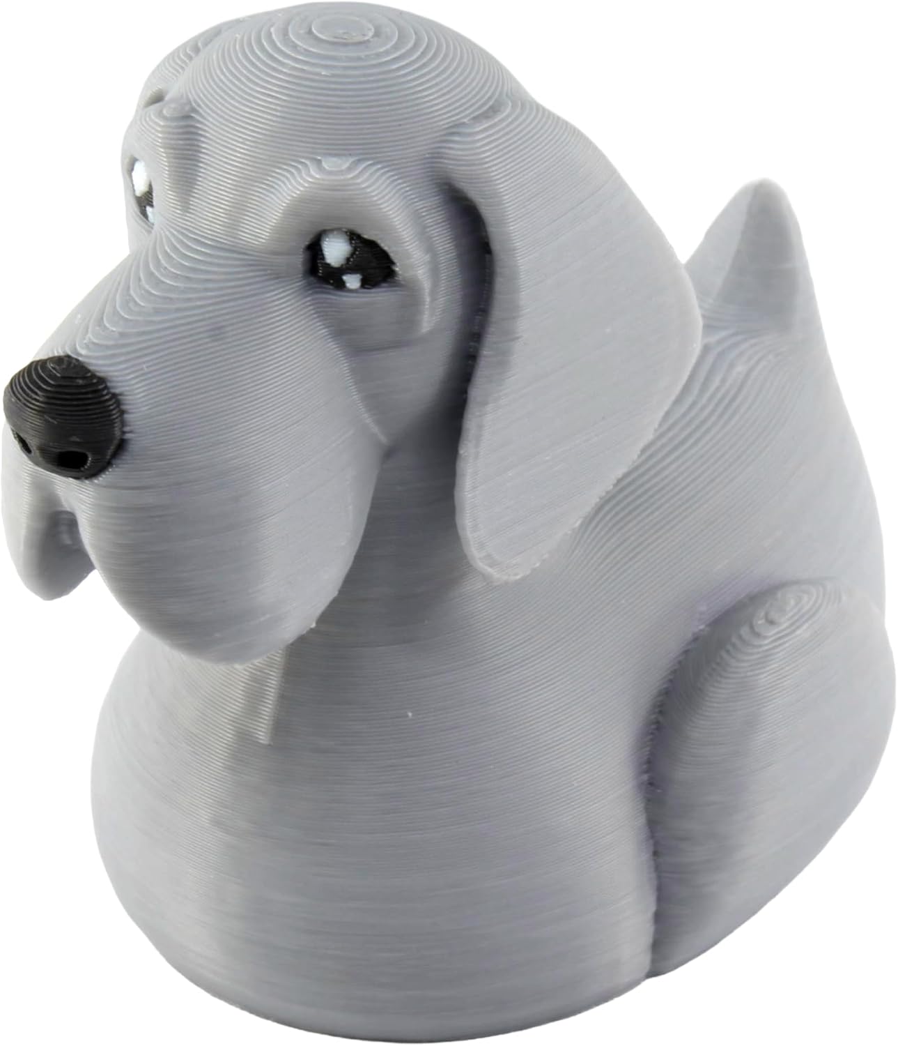 Front. JuzToys - Great Dane Duck Figurine, 4x4 Ducking, Fun Car Dashboard Accessory, Unique Dog Gifts, Ducks for Cars by PowerTRC - Gray.
