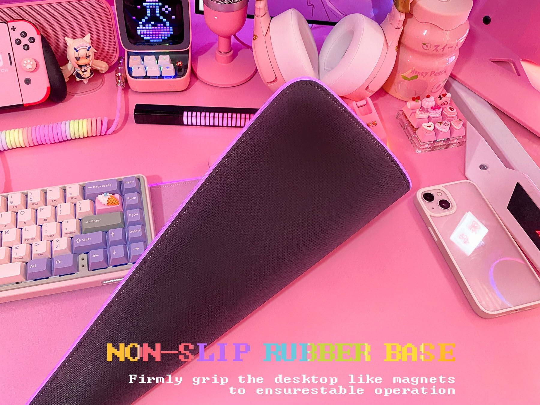 NON-SLIP RUBBER BASE  
Firmly grip the desktop like magnets to ensure stable operation