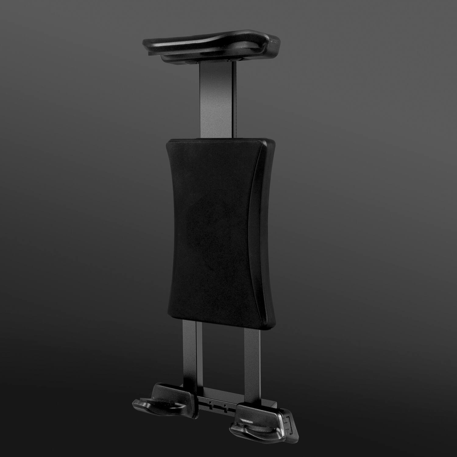 Alt View 1. ToughTested - Toughtested Tt-4s-tnt Tough And Thirsty Big Mouth Cupholder Mount With Universal Phone, Gps, And Tablet Grip - black.