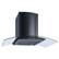 Back. Winflo - Winflo 30 inch Convertible 300 CFM Black Steel Wall Mount Range Hood - Black.