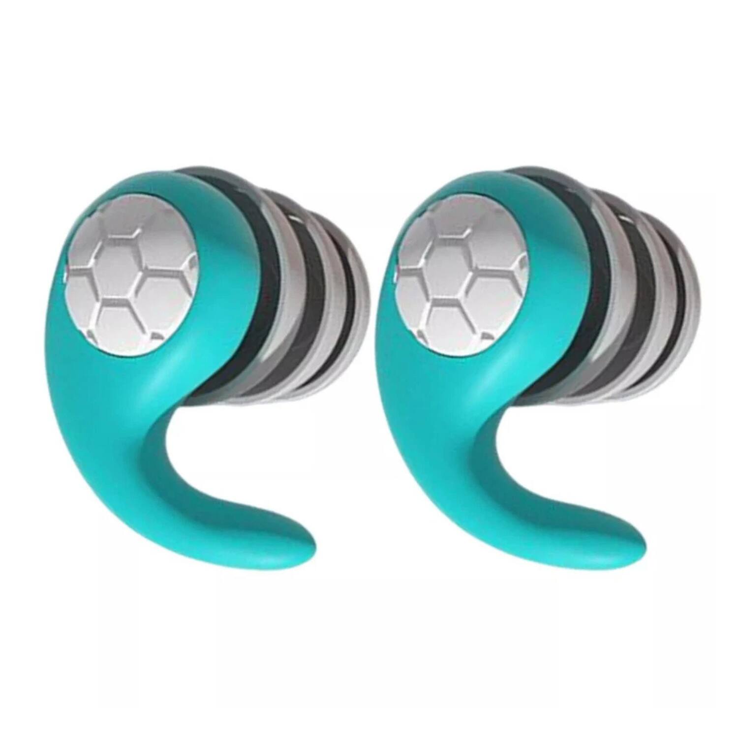 Stock Preferred - Silicone Noise Cancelling Waterproof Earplugs - Green