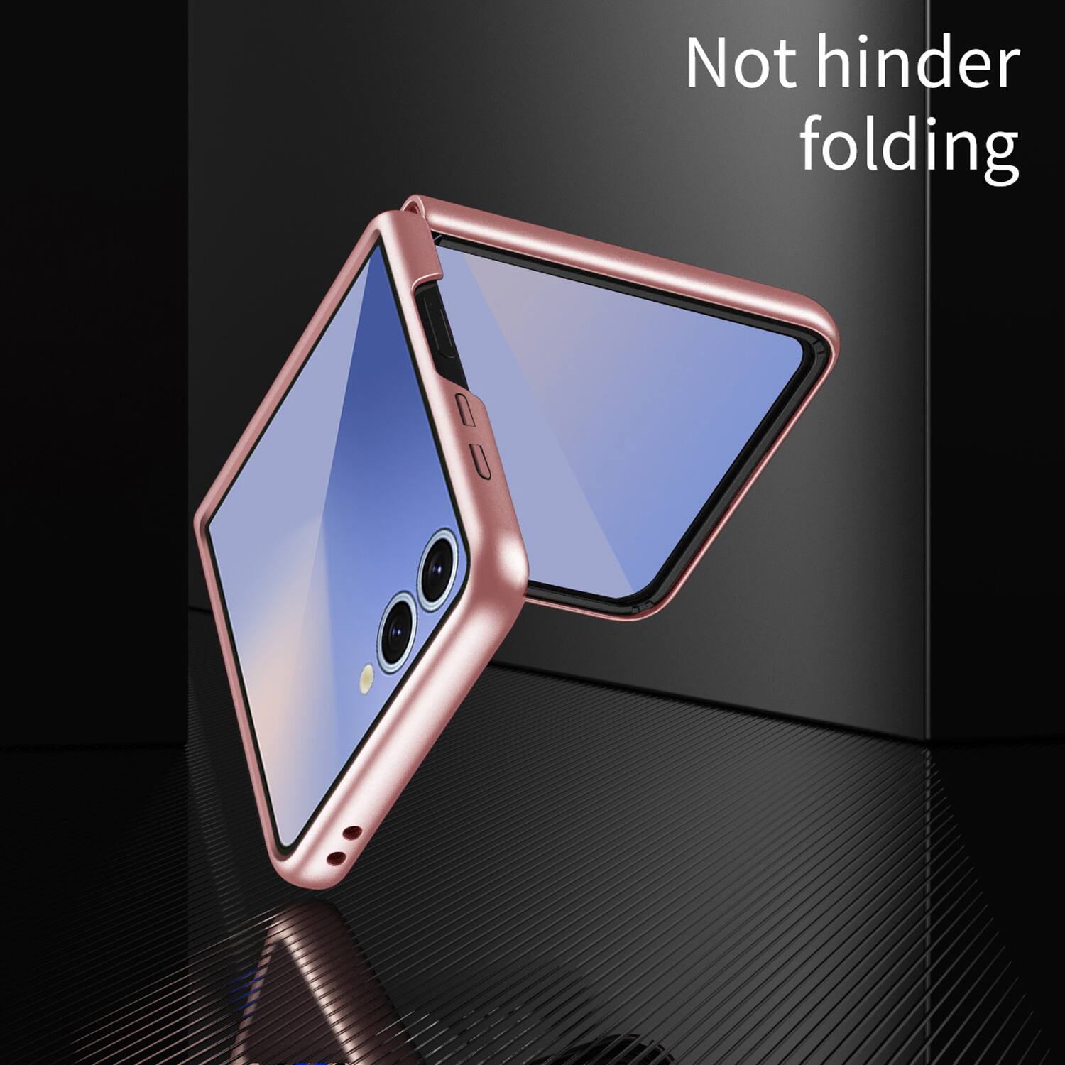 Not hinder folding