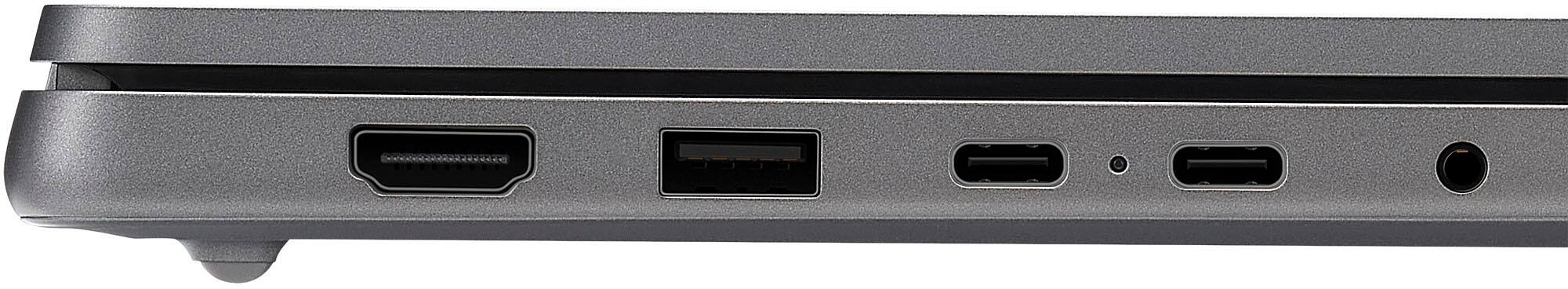 Alt View 8. LG - gram Book 15" Laptop - Intel Core i5-1334U with 8GB Memory - 512GB SSD - Titan Silver.