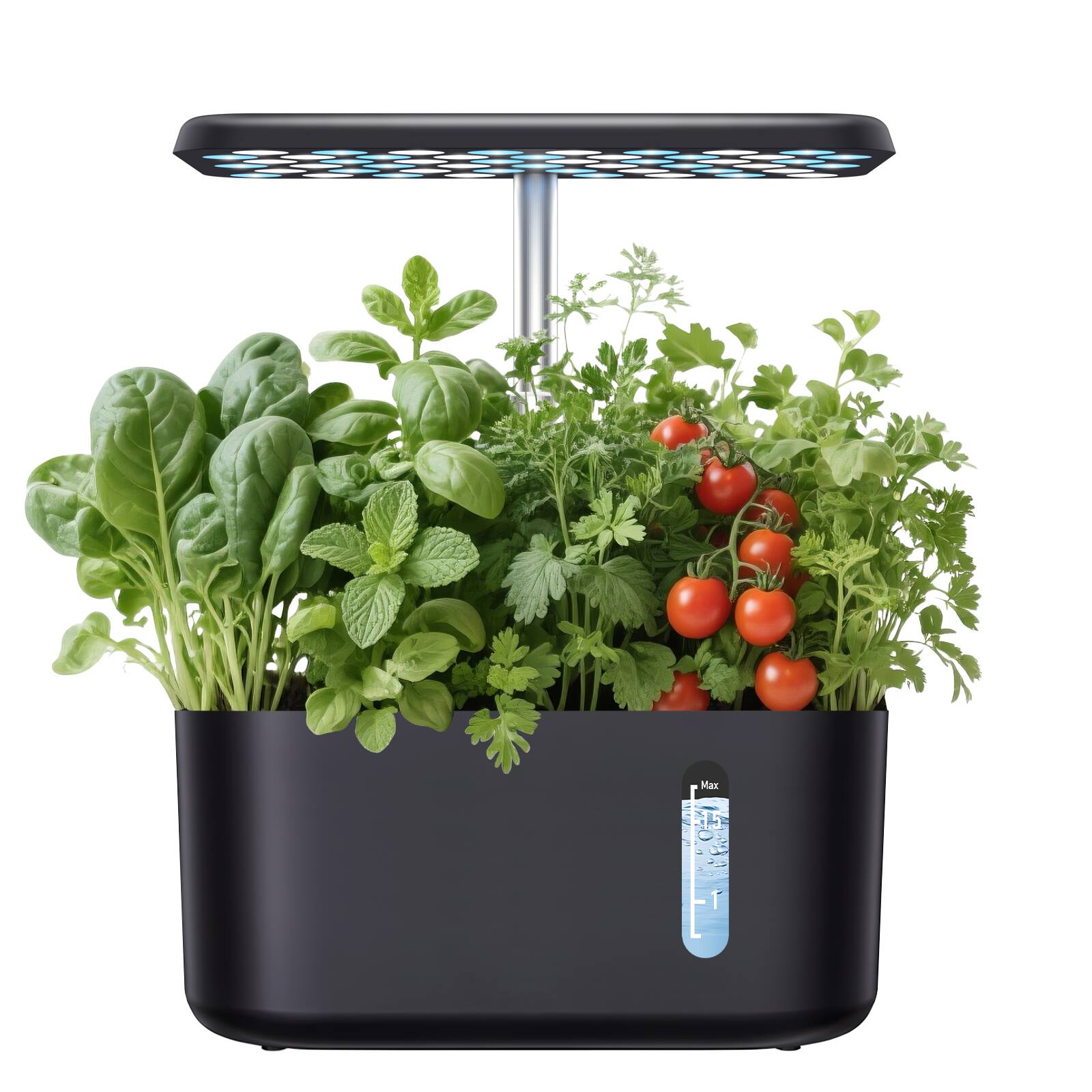 Sonicgrace - Indoor Hydroponic Growing System - Black