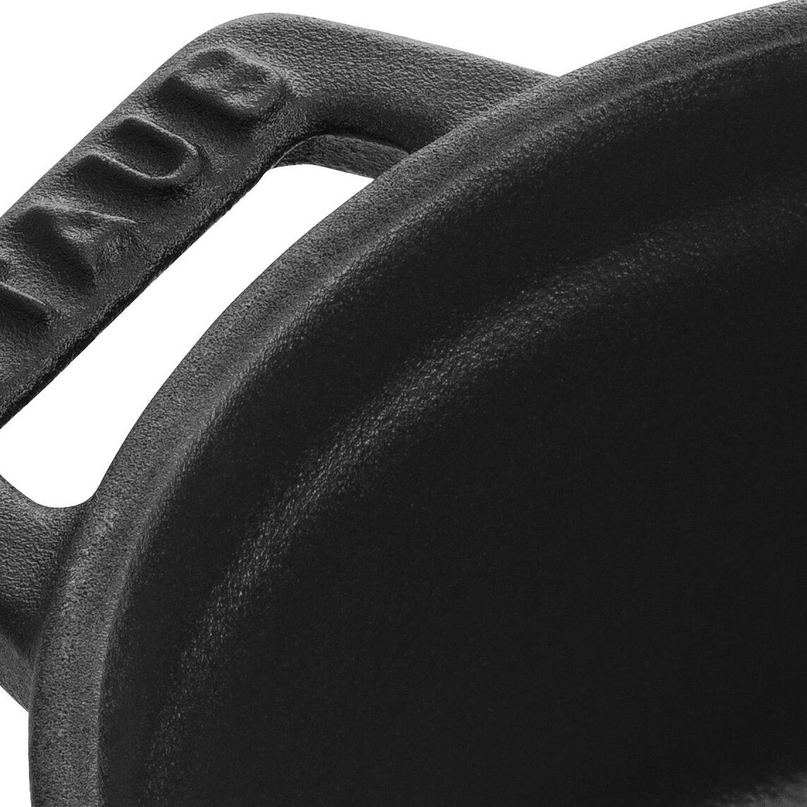 Alt View 5. Staub - Staub Cast Iron Mini Round Cocotte, Dutch Oven, 0.25-quart, serves 1, Made in France, Matte Black - Matte Black.