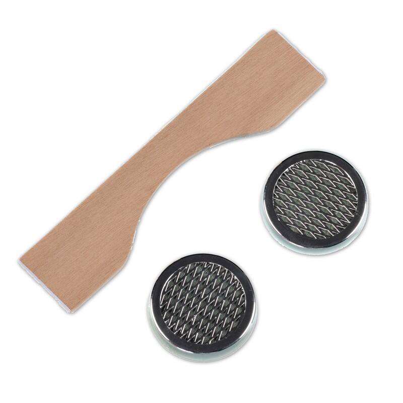 Alt View 1. Prestige - Stanford Cigar Humidor - High Gloss Walnut Burl Finish.