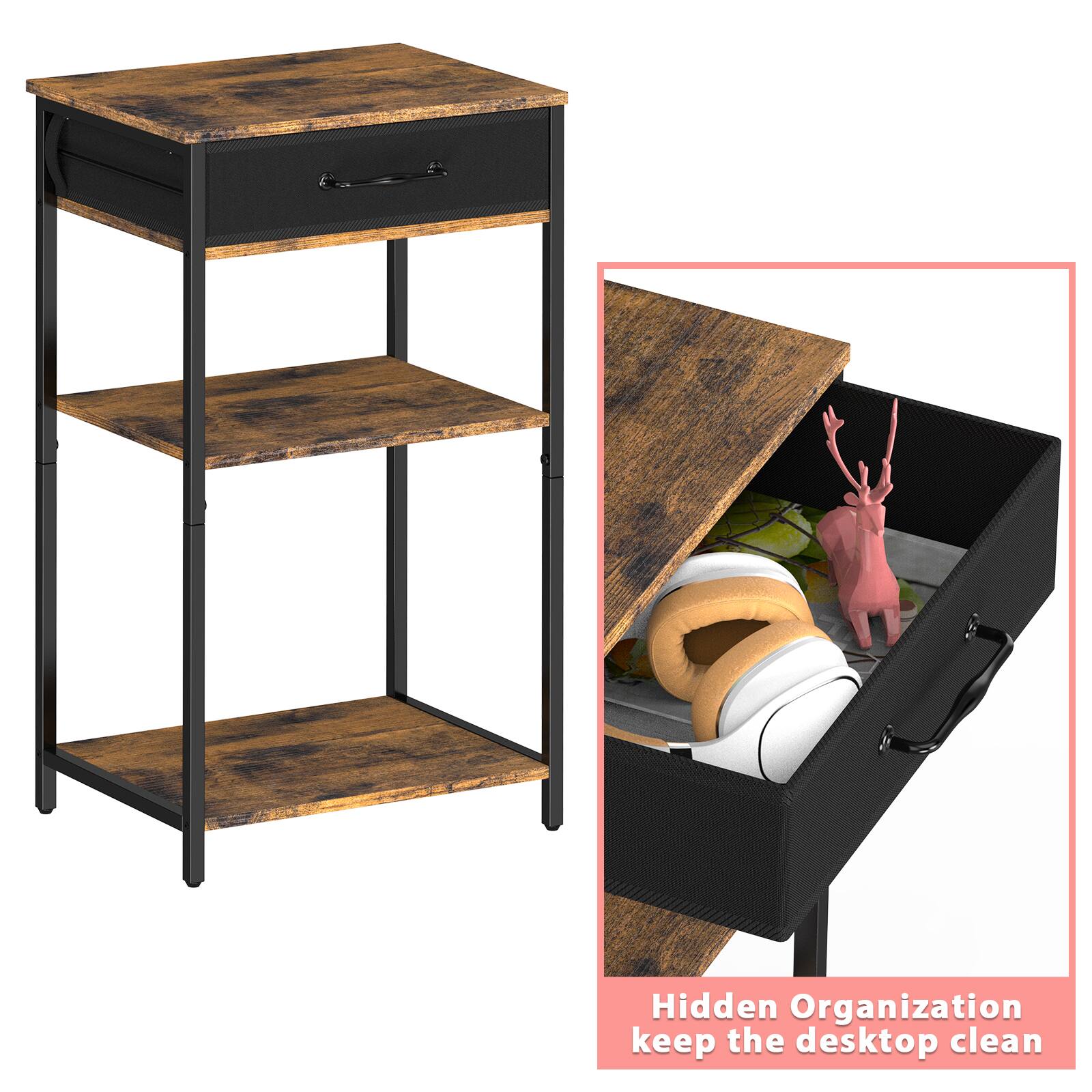 Hidden Organization keep the desktop clean
