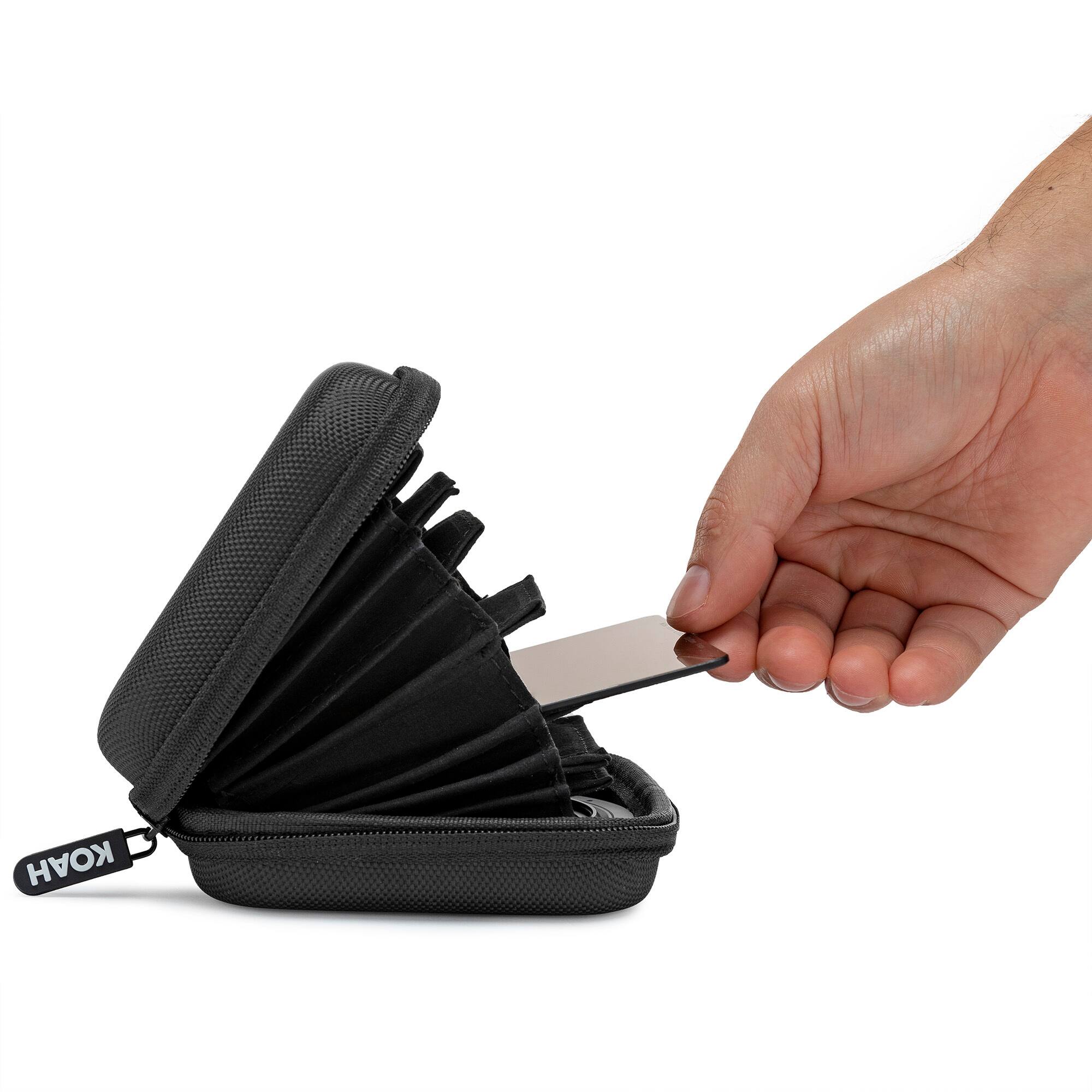 Back. Koah - Koah Hard-Shell Filter Case (Fits 8 Filters up to 95mm).