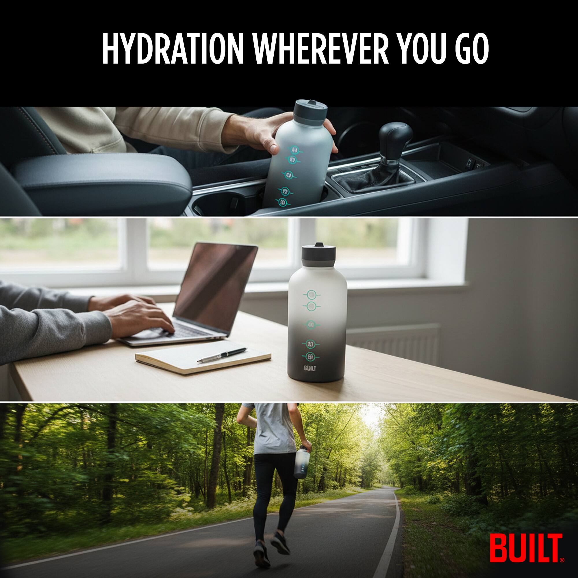 HYDRATION WHEREVER YOU GO

BUILT