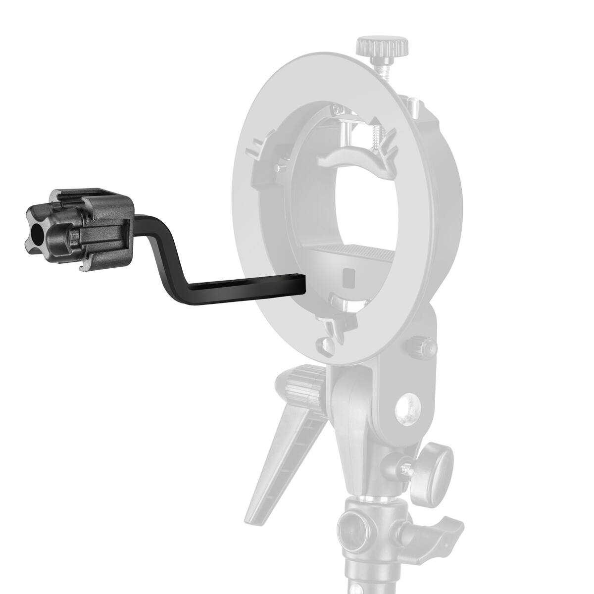 Alt View 1. Glow - Glow 4-SA Universal 4 Speedlite Adapter Hot Shoe Mount for S-type Flash Bracket.
