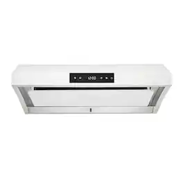 Hauslane - 30 inches - Externally Vented - Under cabinet Range Hood - White