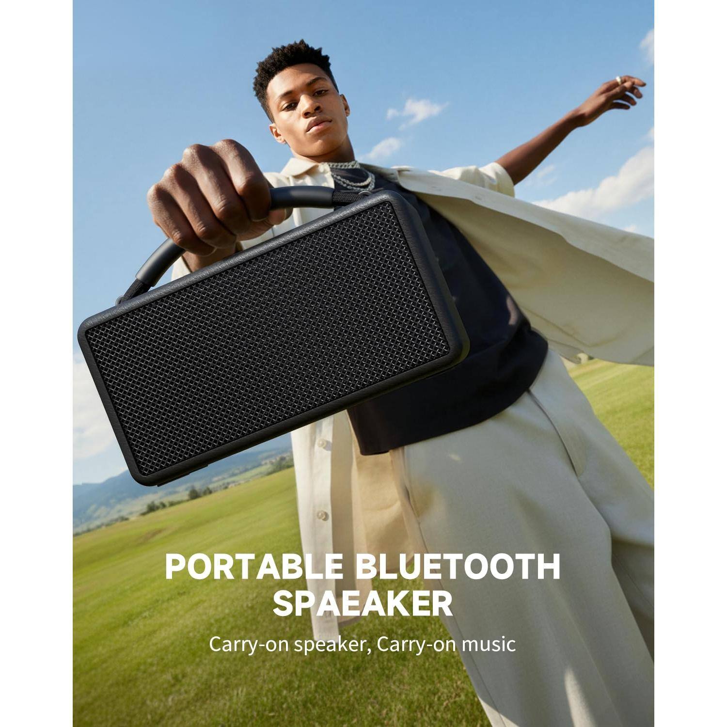 PORTABLE BLUETOOTH SPEAKER  
Carry-on speaker, Carry-on music