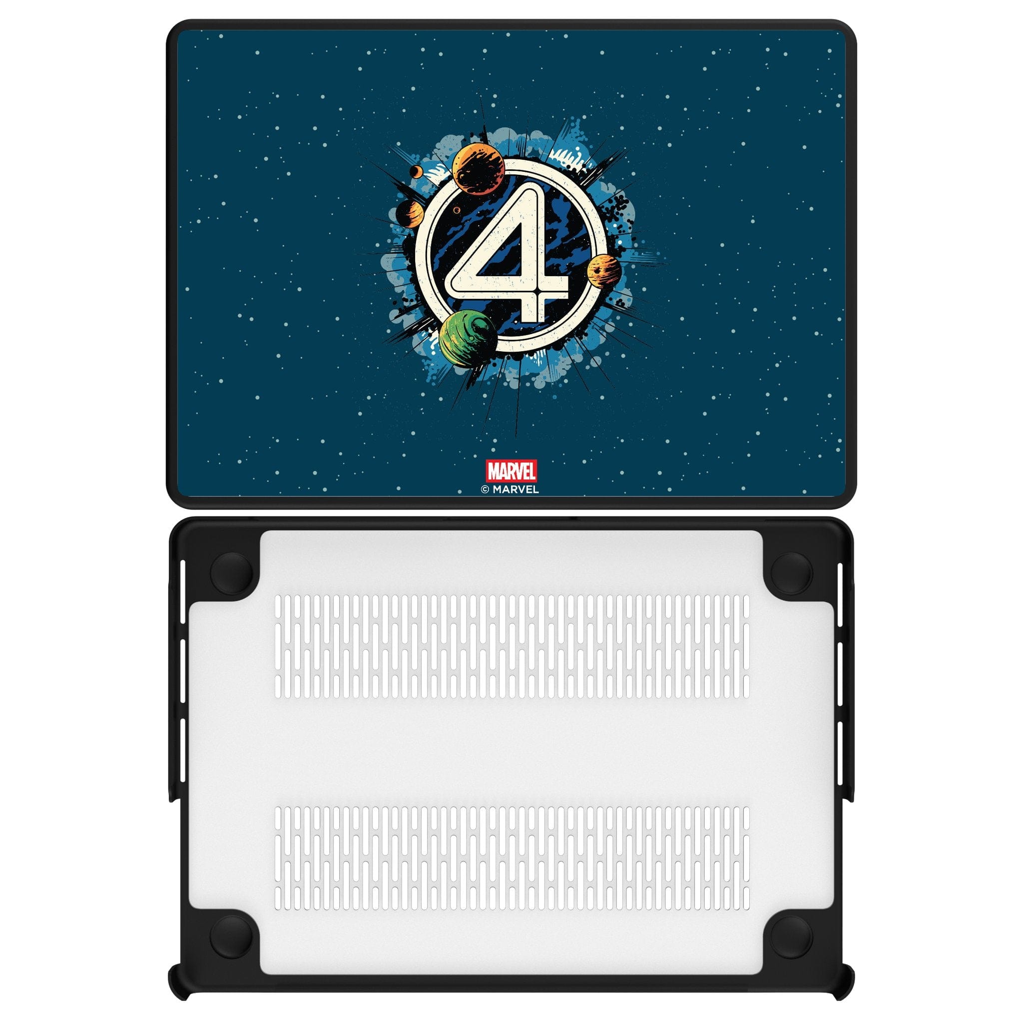 Keyscaper - Marvel Badge Laptop Case - Apple MacBook Pro (13-inch, 2020) - Fantastic Four 2