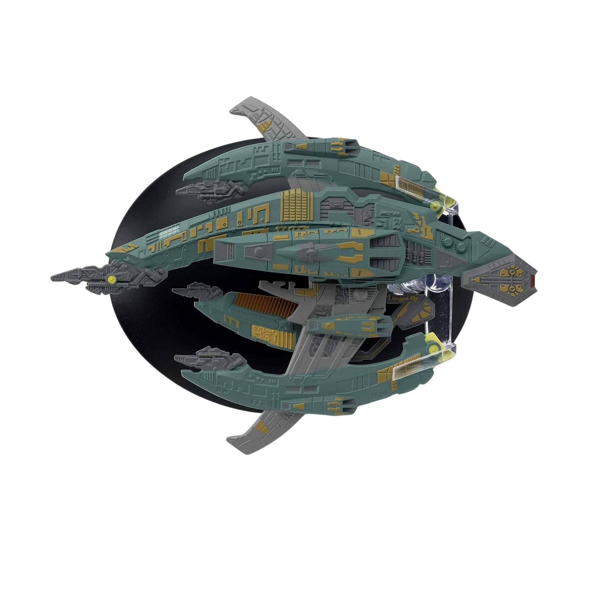 Alt View 5. Eaglemoss - Eaglemoss Star Trek Starship Replica | Breen Warship - Black.