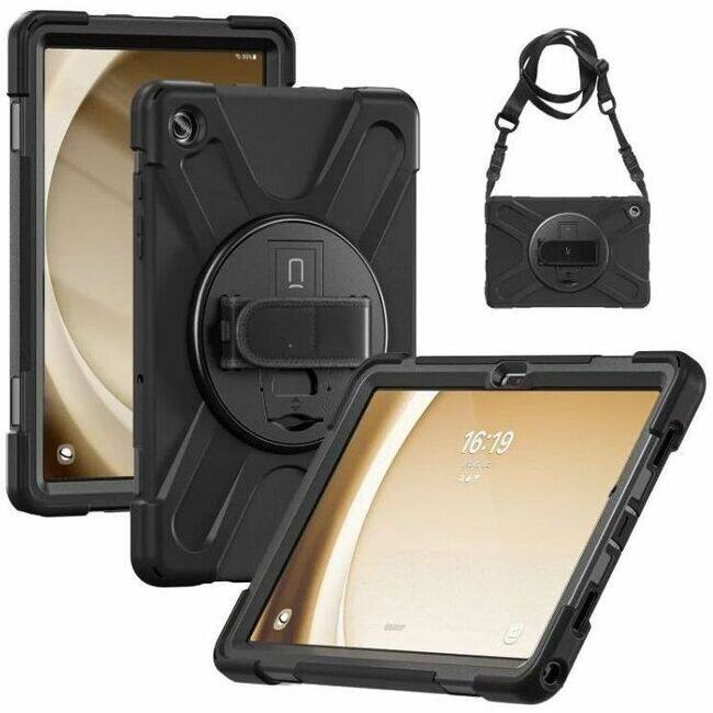 Front. CODi - CODi Rugged Case for Samsung Galaxy Tab A9+ - Heavy duty, shock-absorbing case with reinforced corners and built-in - Unknown.