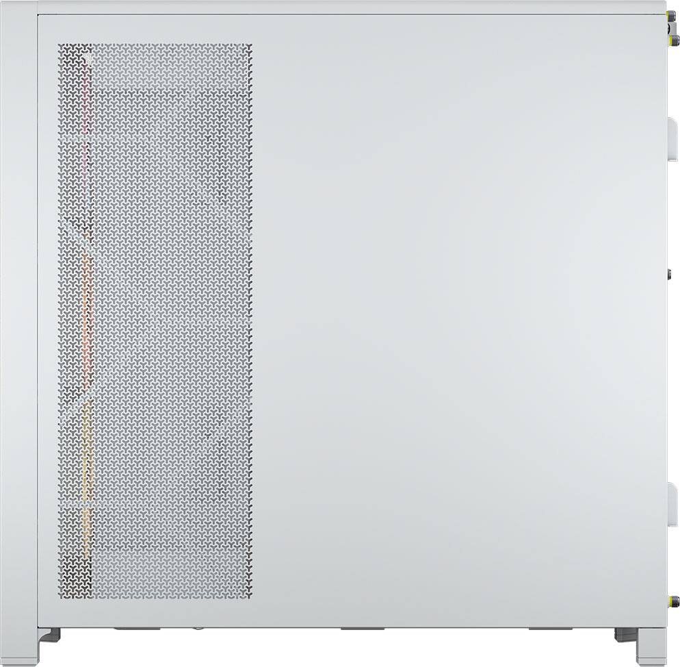 Alt View 1. CORSAIR - 5000D RS ARGB Mid-Tower Modular PC Case - White.