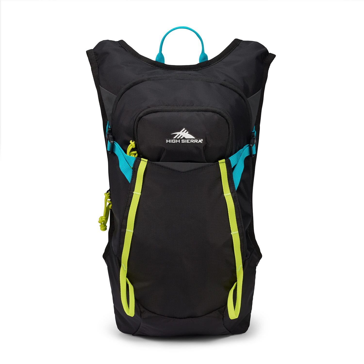 High Sierra - Hydrahike 2.0 8L Hydration Water Backpack for Hiking & Biking - Black