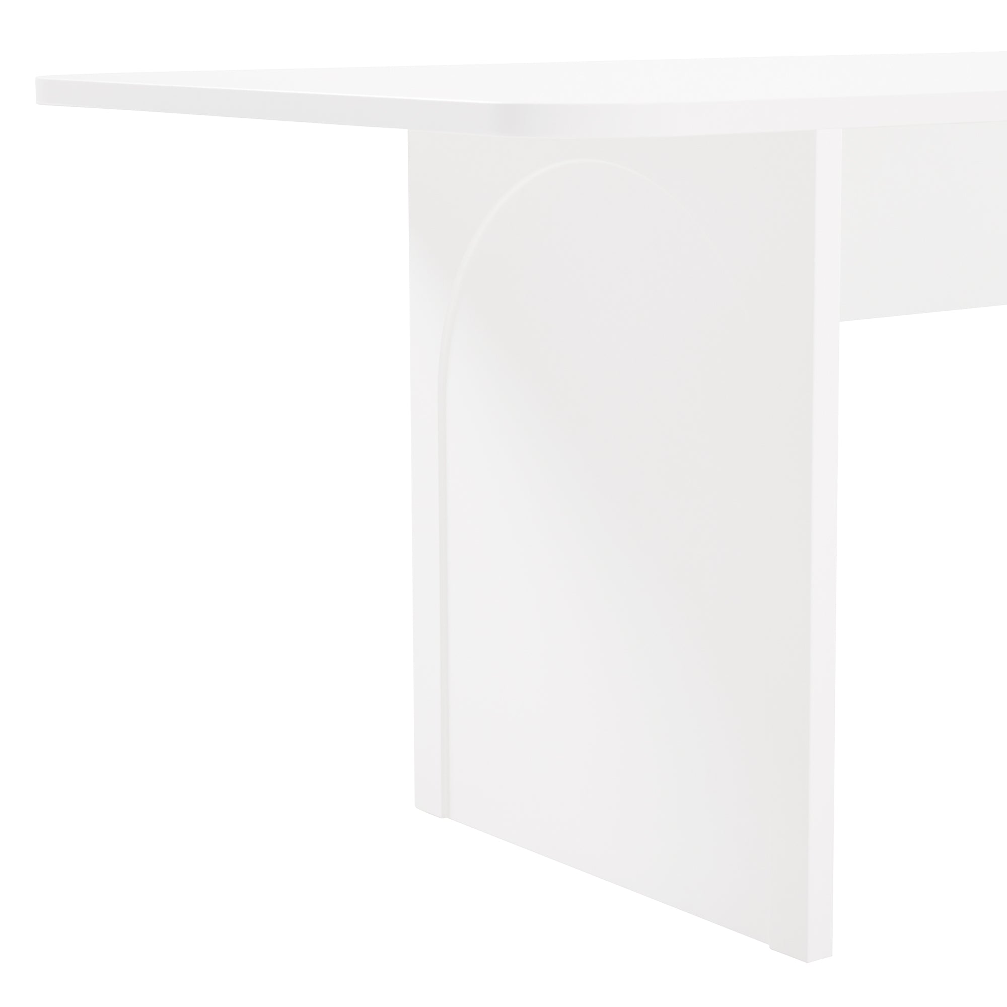 Alt View 1. Manhattan Comfort - Ella Modern 79" Dining Table - White.