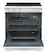 Alt View 1. Whirlpool - 5.0 Cu. Ft. Slide-In Gas Range with Air Cooking Technology - White.