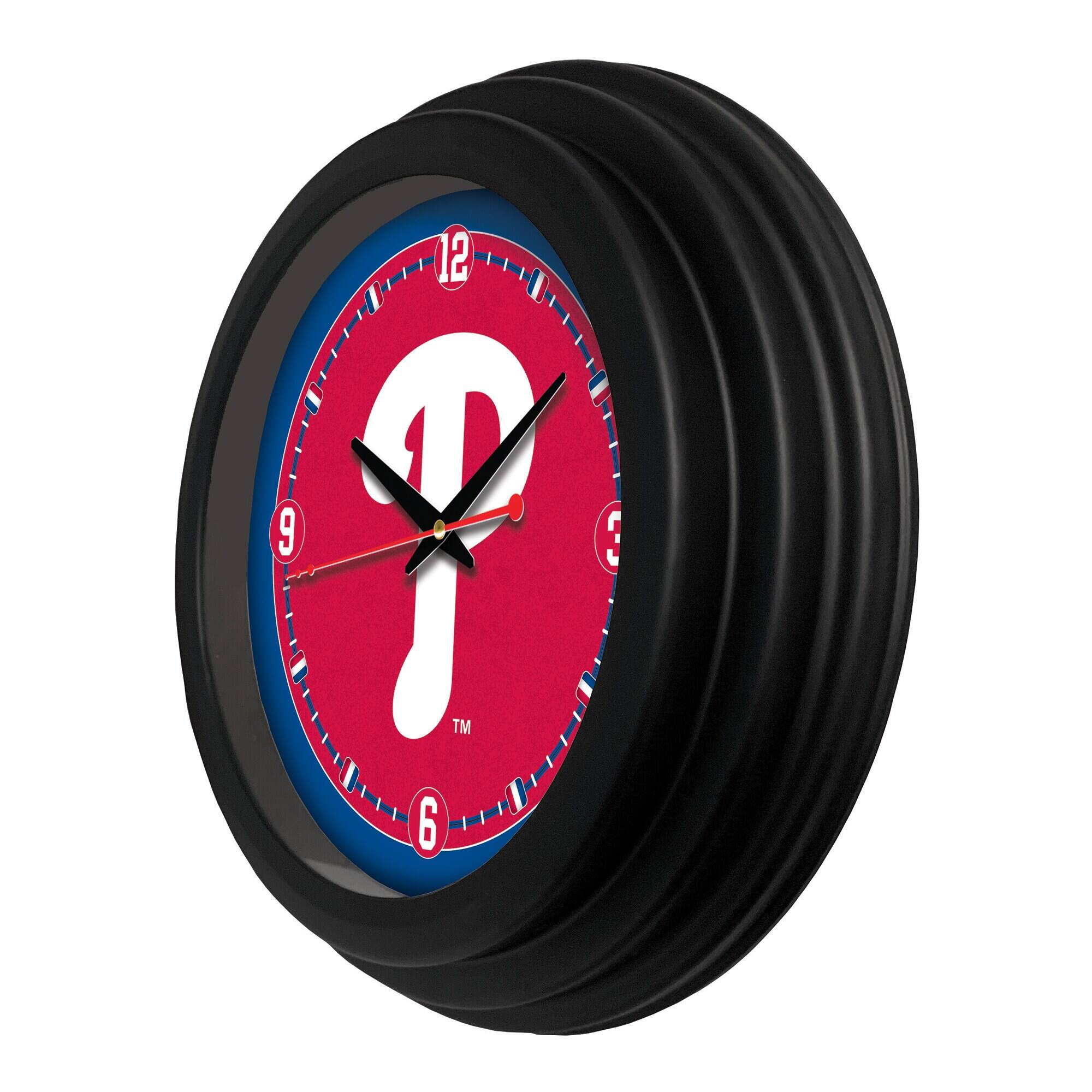 Alt View 1. Holland Bar Stool Co. - 15" Traditional Wall Clock - Black.