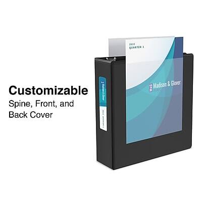 2822 QUARTER 1  
Customizable Spine, Front, and Back Cover  
Madison & Glover M&G