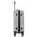 Alt View 3. InUSA - Resilience Lightweight Hardside Spinner Luggage 20" Carry-On - Silver.
