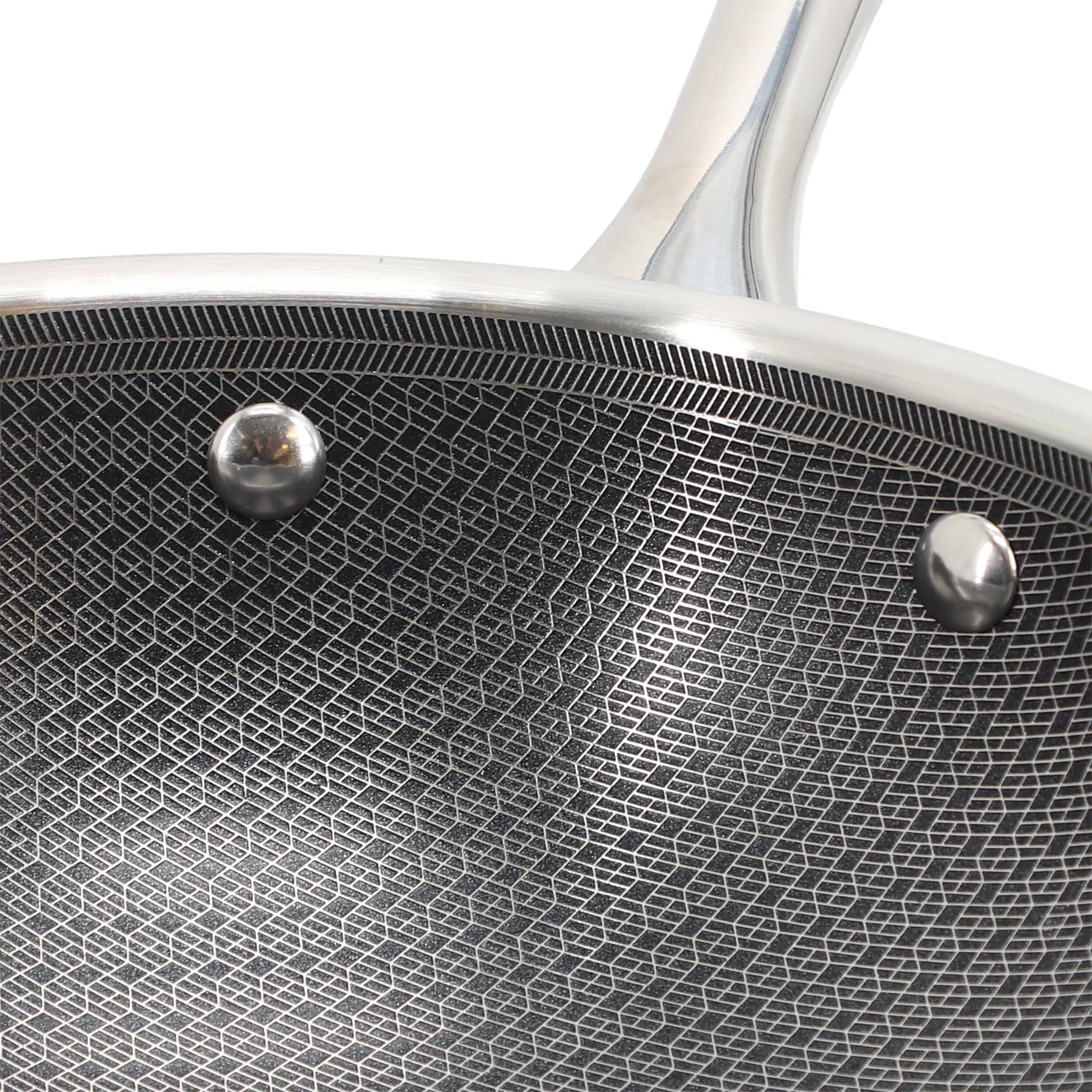 Alt View 2. Oster - Oster Modessa 8 Inch Nonstick Triply Stainless Steel Frying Pan in Silver - Silver.