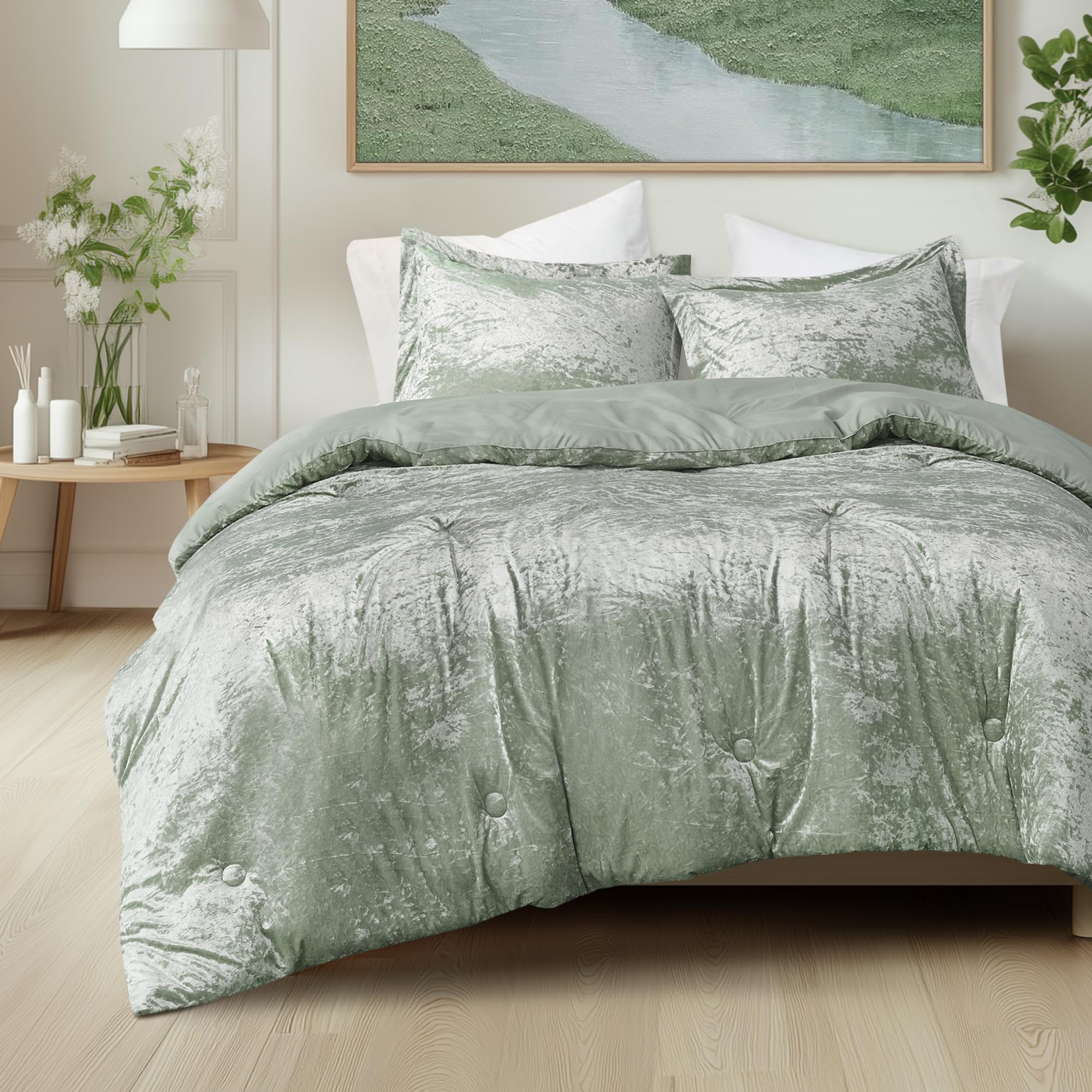 Sage Green Comforter-Twin/Twin XL