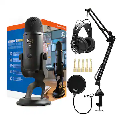 Sure, here is the corrected and grouped text from the image:
---
**logitech**
**LEGENDARY BLUE BROAD**
**LA QUALITÉ DE SON LEGENDAIRE**
**LEGENDARIO SONIDO DE**
---
**- Control de volumen directo en el micrófono**
**- Conmutador de modo de grabación**
**- Cuatro patrones de captura**
**- Conmutador de ganancia de micrófono**
**- Conmutador de modo de grabación**
**- Conmutador de modo de grabación**
**- Conmutador de modo de grabación**
**- Conmutador de modo de grabación**
**- Conmutador de modo de grabación**
**- Conmutador de modo de grabación**
**- Conmutador de modo de grabación**
**- Conmutador de modo de grabación**
**- Conmutador de modo de grabación**
**- Conmutador de modo de grabación**
**- Conmutador de modo de grabación**
**- Conmutador de modo de grabación**
**- Conmutador de modo de grabación**
**- Conmutador de modo de grabación**
**- Conmutador de modo