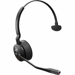 Jabra - Engage 55 SE Headset - Microsoft Teams Certification - Mono - USB Type A - Wired/Wireless - DECT - 490 ft - 40 Hz - Black