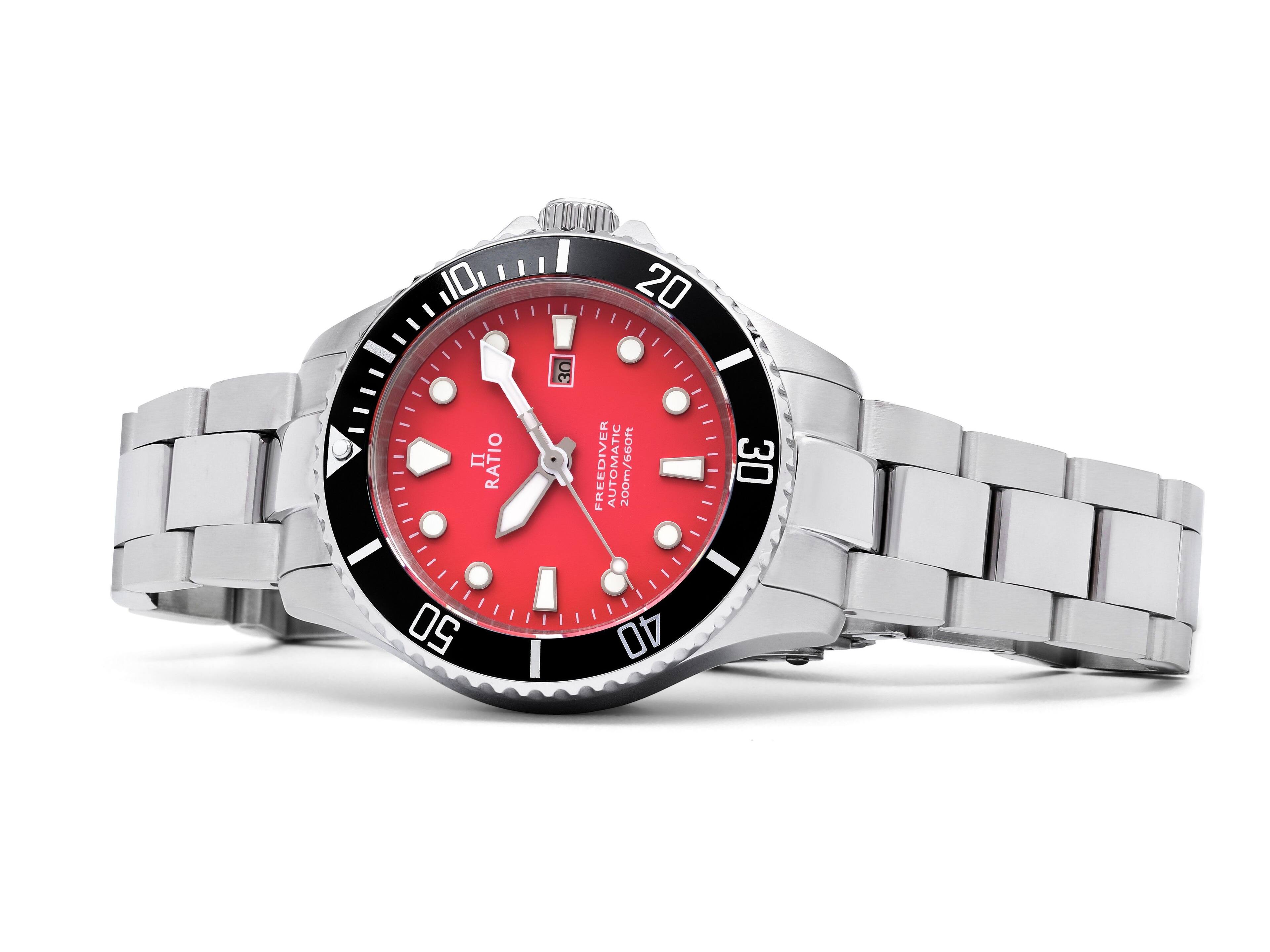 10
20
RATIO
30
FREEDIVER AUTOMATIC 200m/660ft
30
50
40