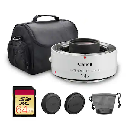 Canon EXTENDER EF 1.4x III
1.4x
XC
64 GB
Canon
Canon
Canon