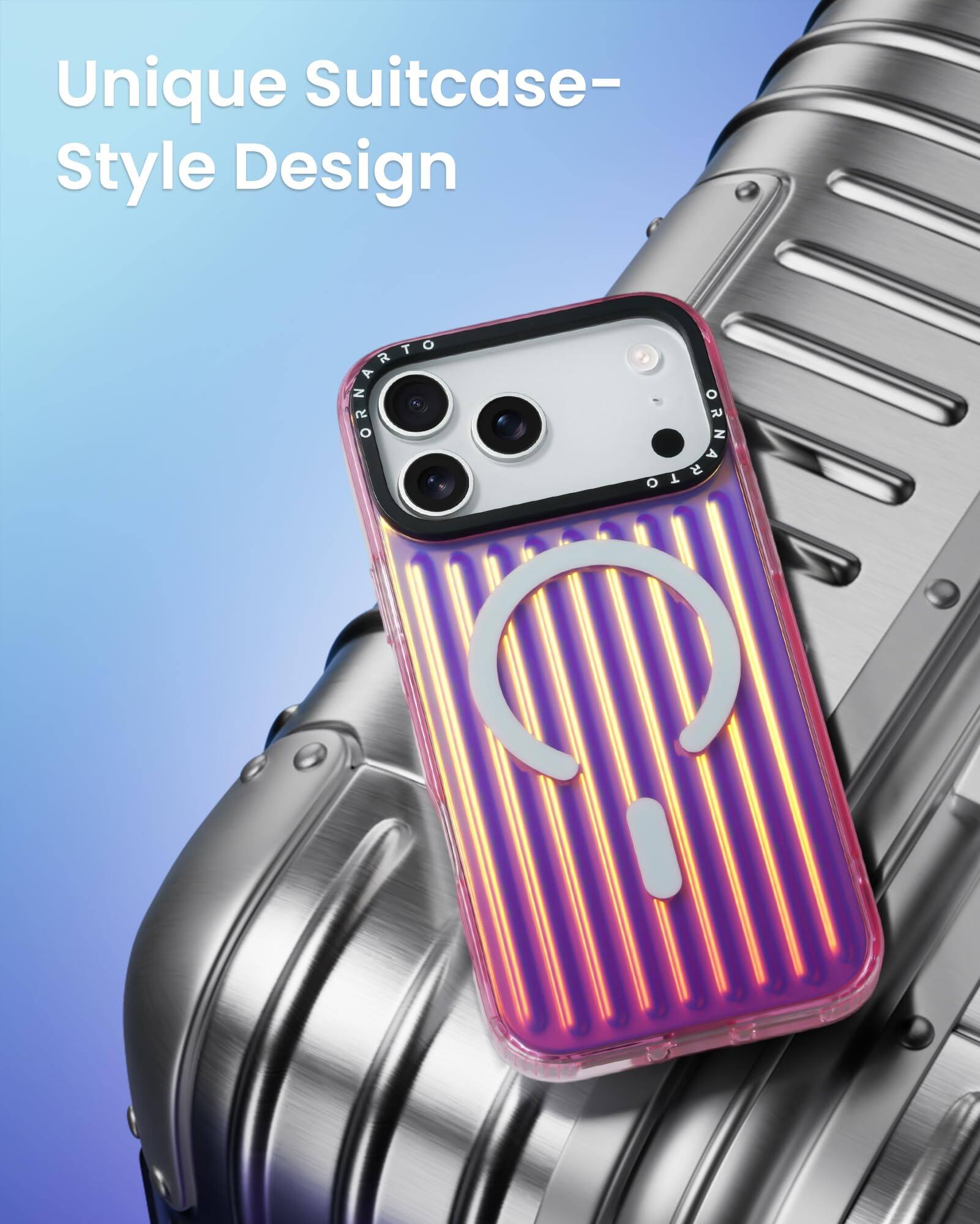 Unique Suitcase-Style Design