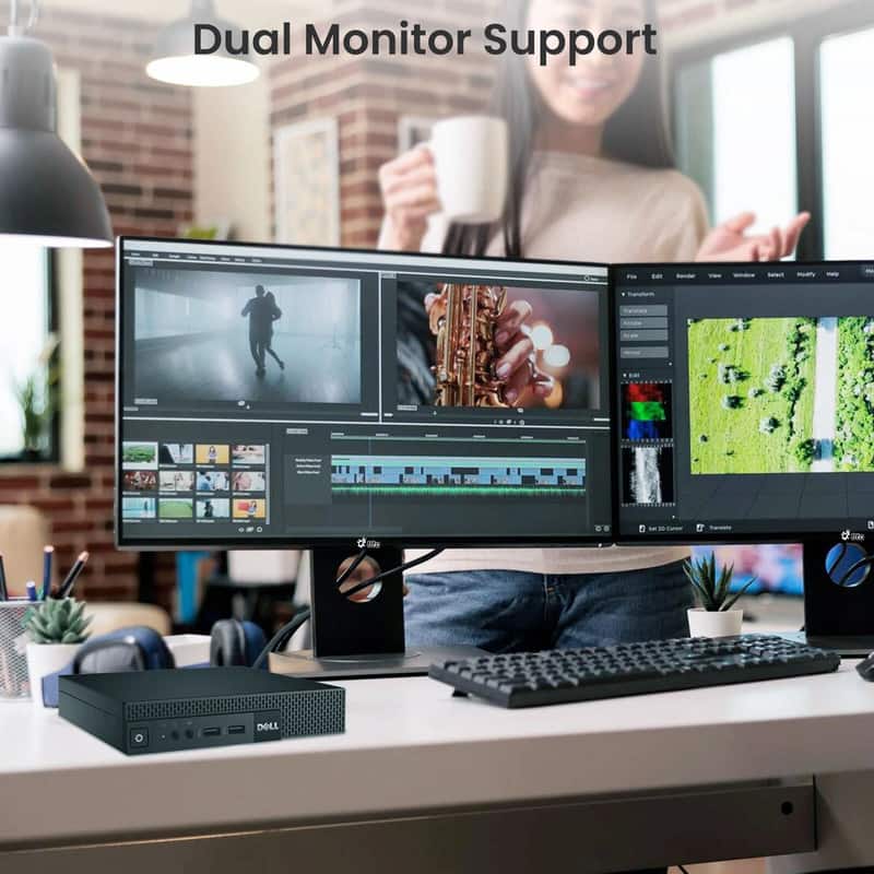 Dell Refurbished Excellent OptiPlex 3020 Tiny Desktop Computer PC