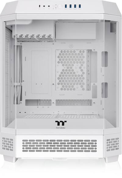 Thermaltake Tower 600 Mid Tower ATX PC Case Snow CA-1Z1