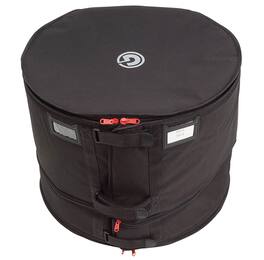 Gibraltar Hardware - 20" Flatter Bag for Bass Drums, Expandable Depth, Collapsible Drum Bag with Padded Handles, Velcro Straps, and ID Holder
