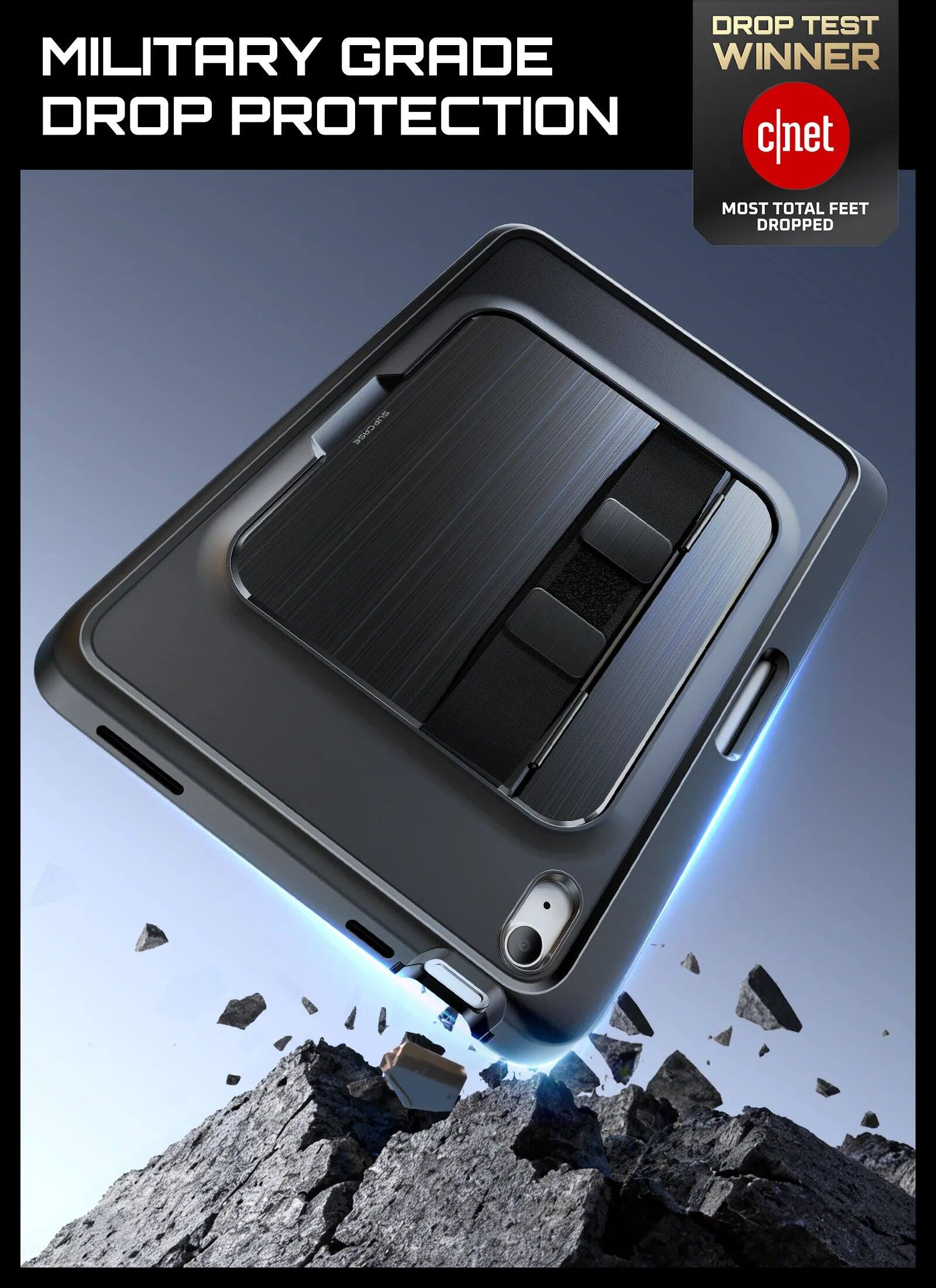 MILITARY GRADE DROP PROTECTION

DROP TEST WINNER

c|net

MOST TOTAL FEET DROPPED