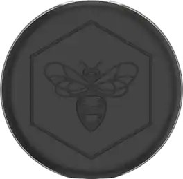 PopSockets - Popcockets PopGrip Lips Burt's Bees - Black