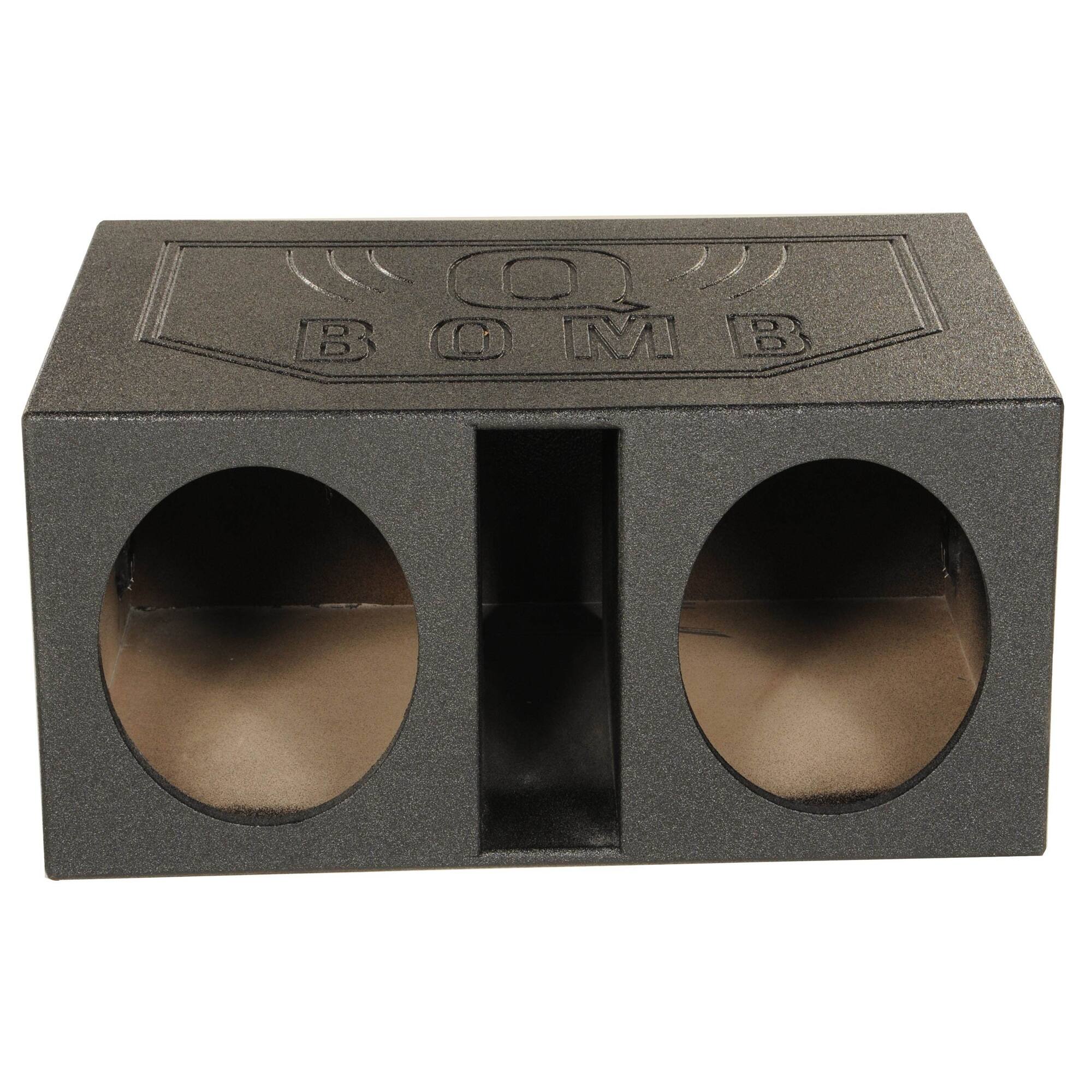 Alt View 10. QPower - Q-POWER QBOMB 12" Dual Vented Ported Car Subwoofer Sub Box Enclosure (2 Pack).