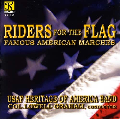 United States Air Force Heritage of America Band - Riders for the Flag  - COMPACT DISCS