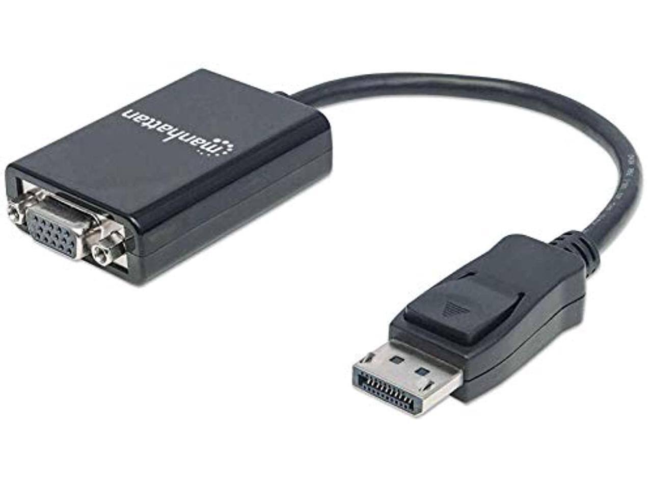 Alt View 7. Manhattan - Manhattan DisplayPort to VGA Converter Cable - 1.35 GB/s, 5.91".