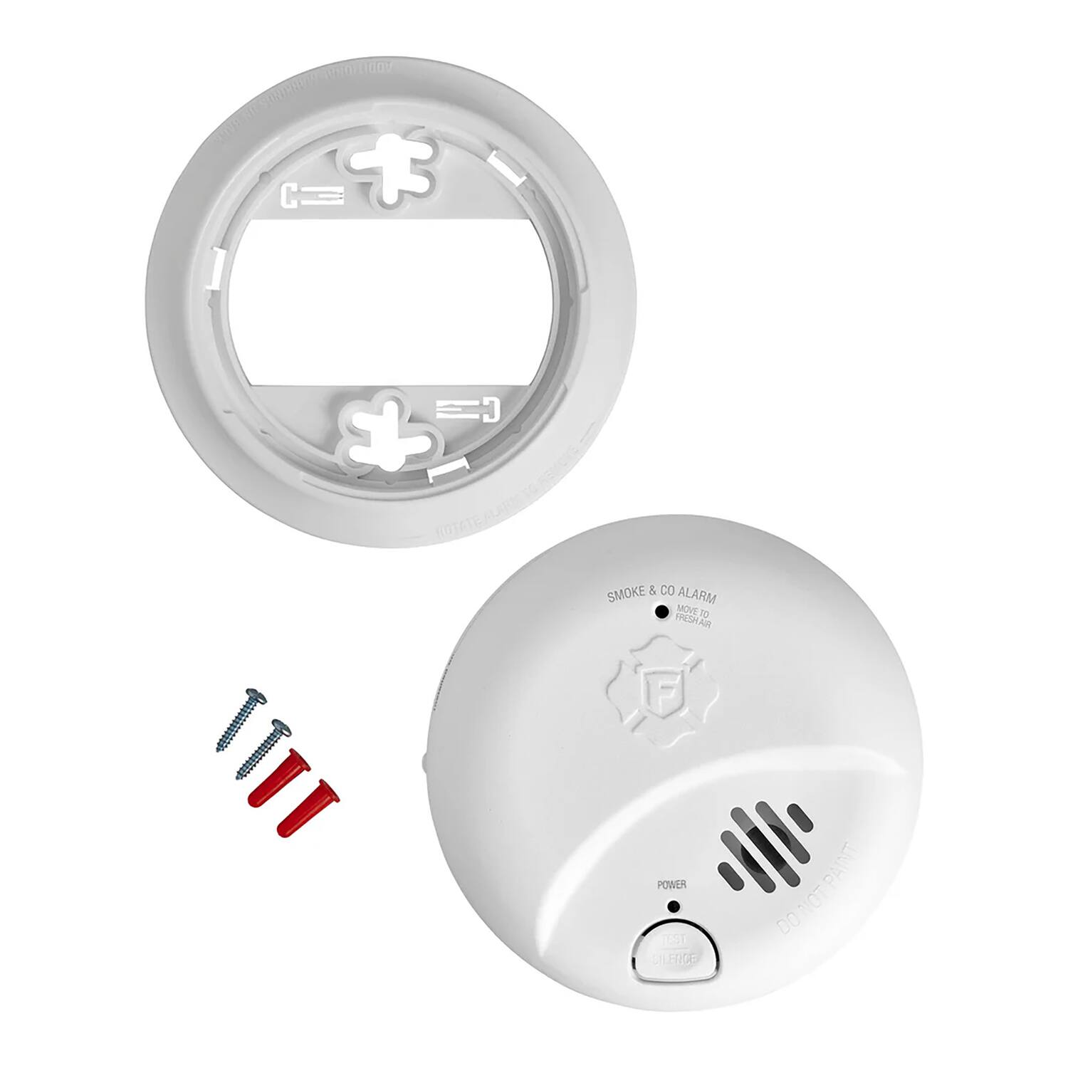 SMOKE & CO ALARM  
MOVE TO FRESH AIR  

POWER  

EMERGENCY  

DO NOT PAINT  

DO NOT PAINT