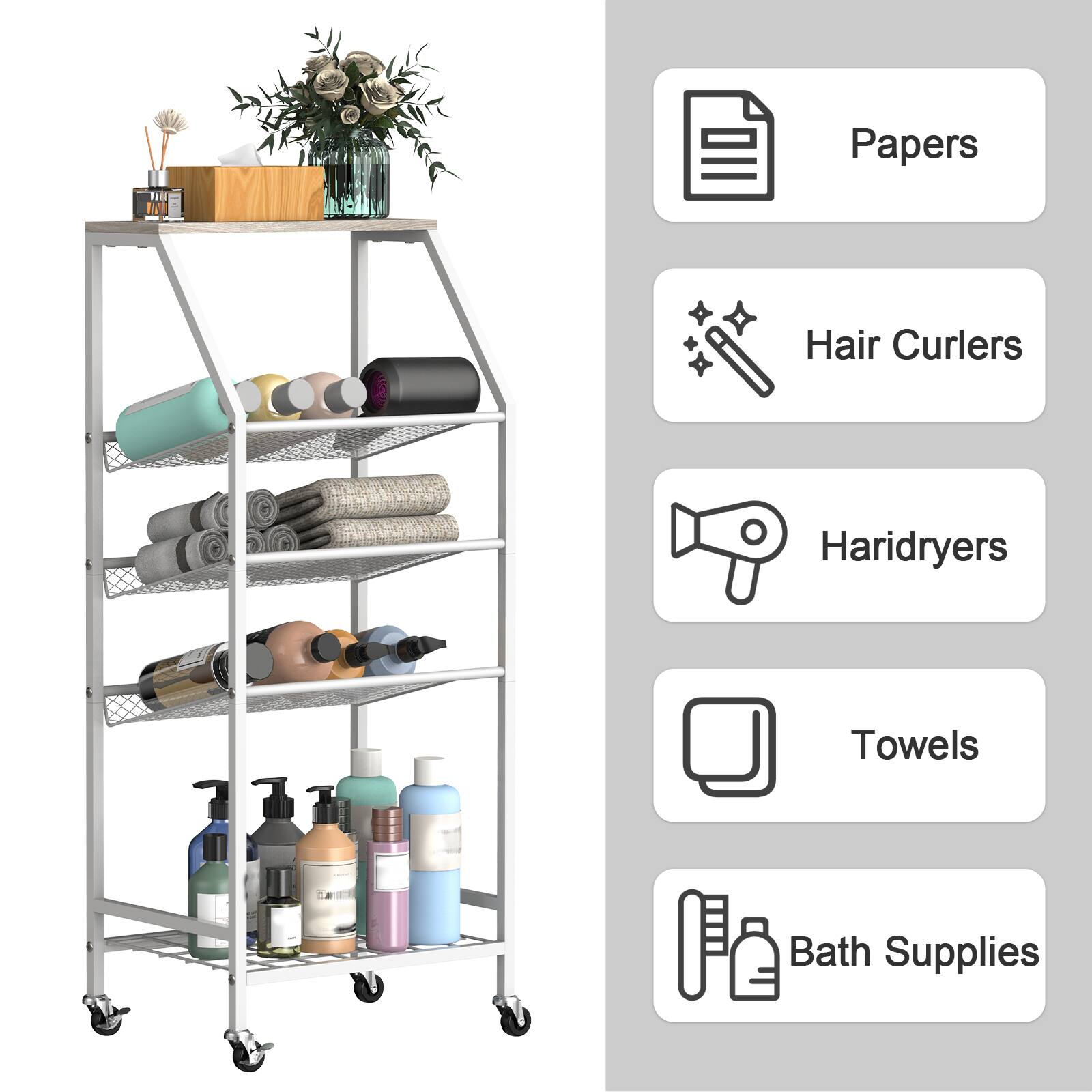 Papers  
Hair Curlers  
Hairdryers  
Towels  
Bath Supplies