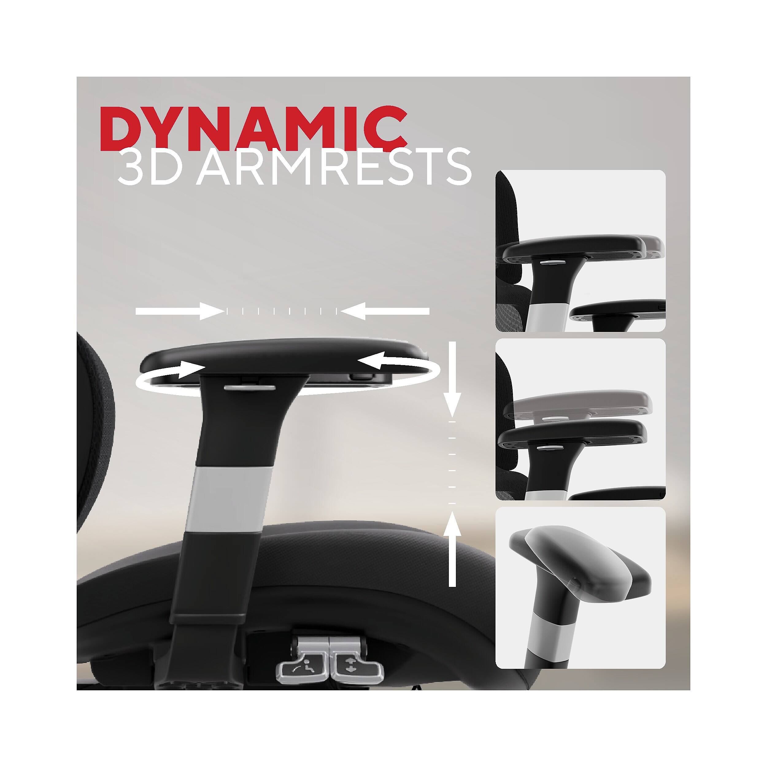 DYNAMIC 3D ARMRESTS