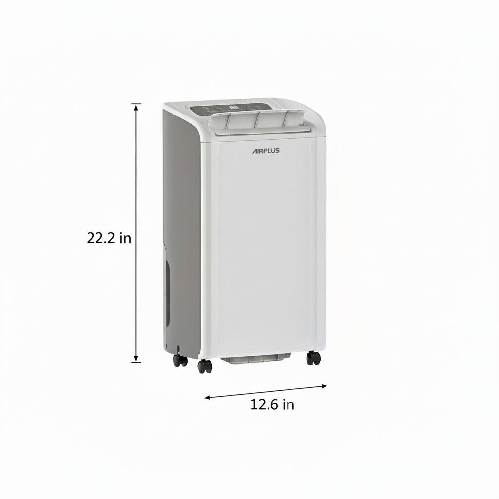 AIRPLUS  
22.2 in  
12.6 in