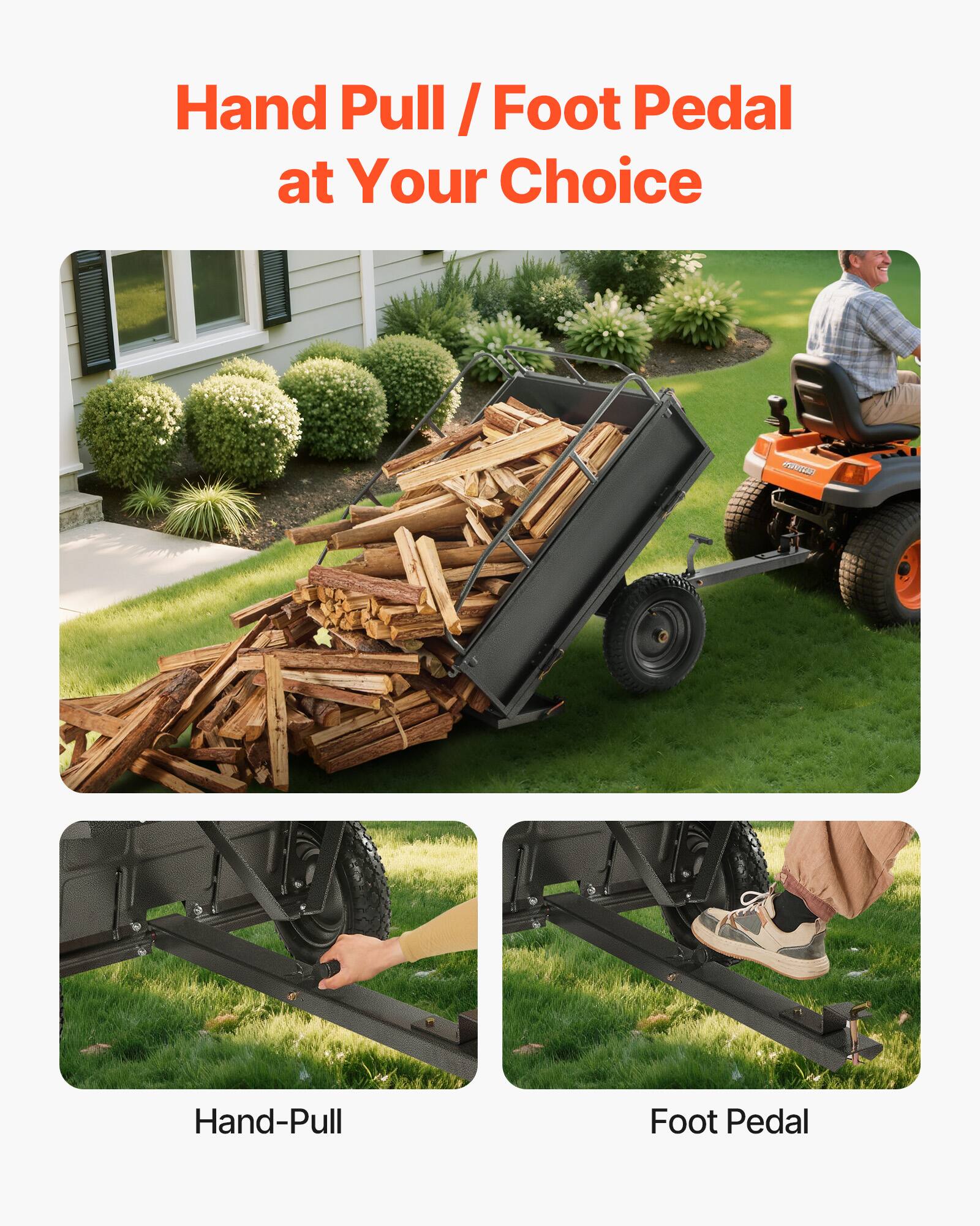 Hand Pull / Foot Pedal at Your Choice

Hand-Pull

Foot Pedal