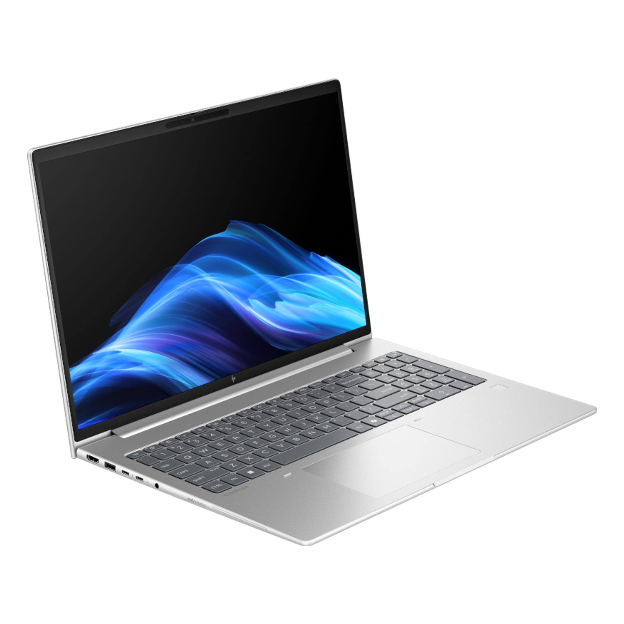 Alt View 1. HP - EliteBook 6 G1ah 14" WUXGA AMD Ryzen 5 220 3.2 GHz 16 GB 256 GB SSD AMD Radeon 740M Graphics Windows 11 Pro Laptop - Pike Silver.
