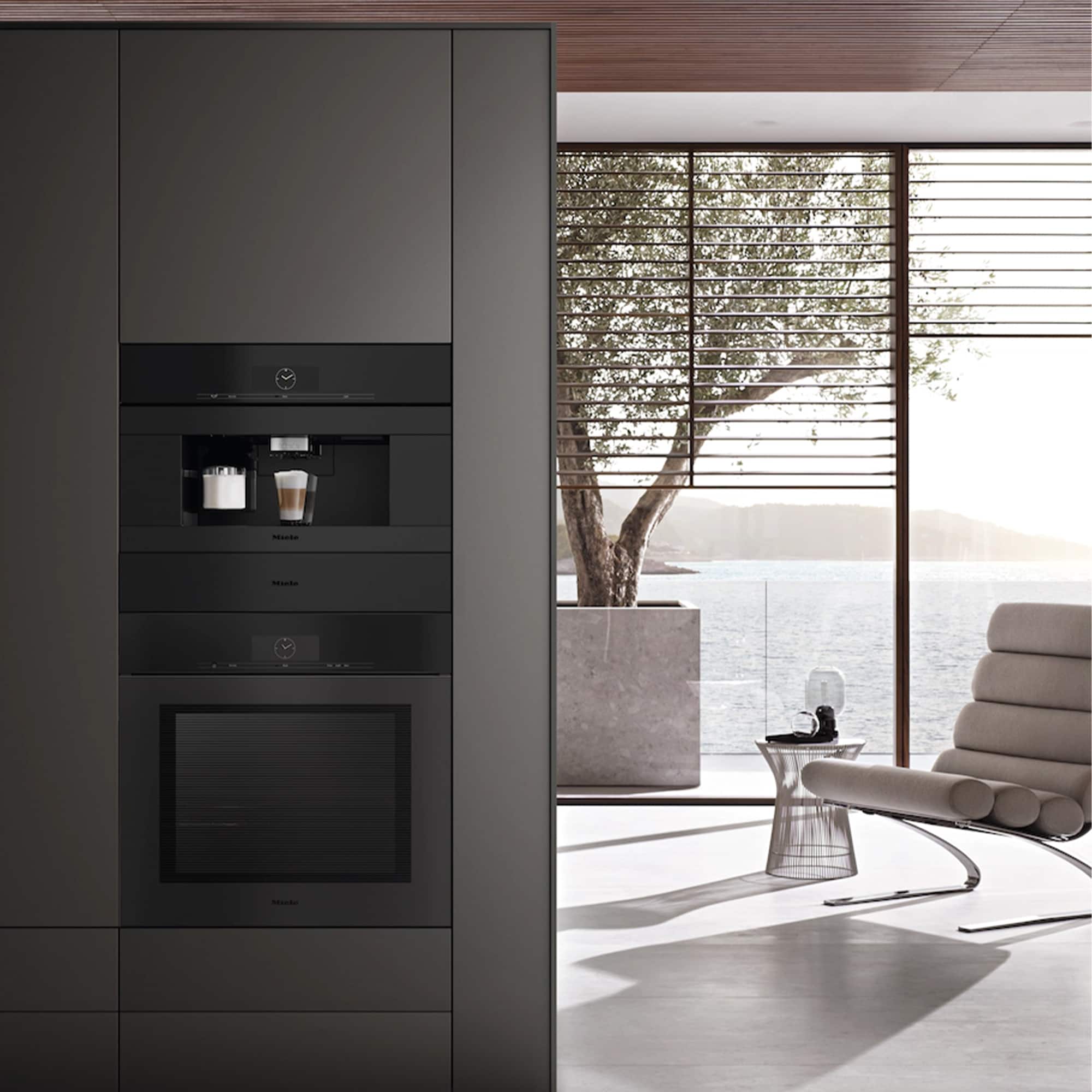 Miele H 7880 BPX MB 30" BuiltIn Electric Convection Oven Black H 7880