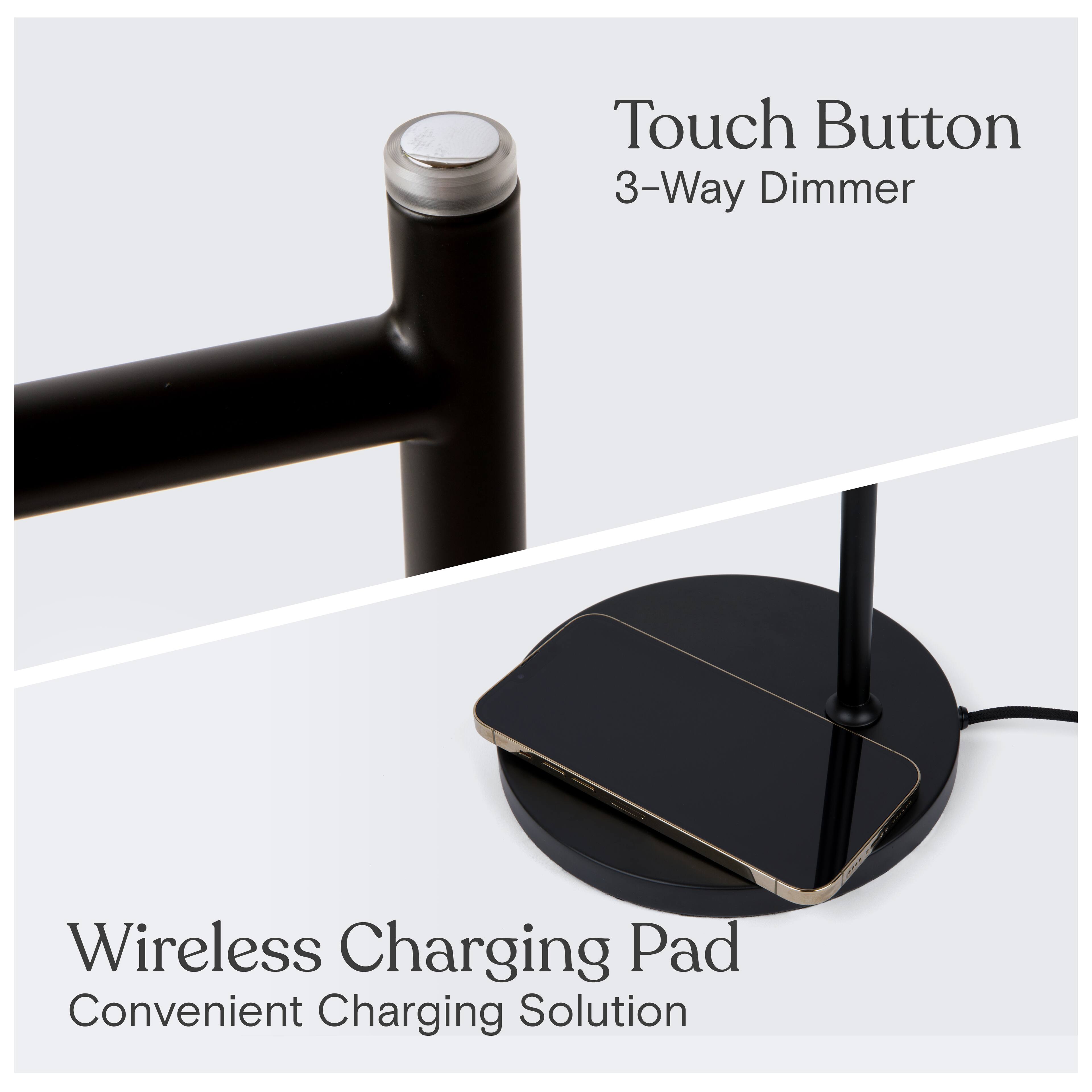 Touch Button 3-Way Dimmer  
Wireless Charging Pad  
Convenient Charging Solution
